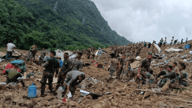 J-K: Landslide damages 9 houses on Srinagar-Leh highway