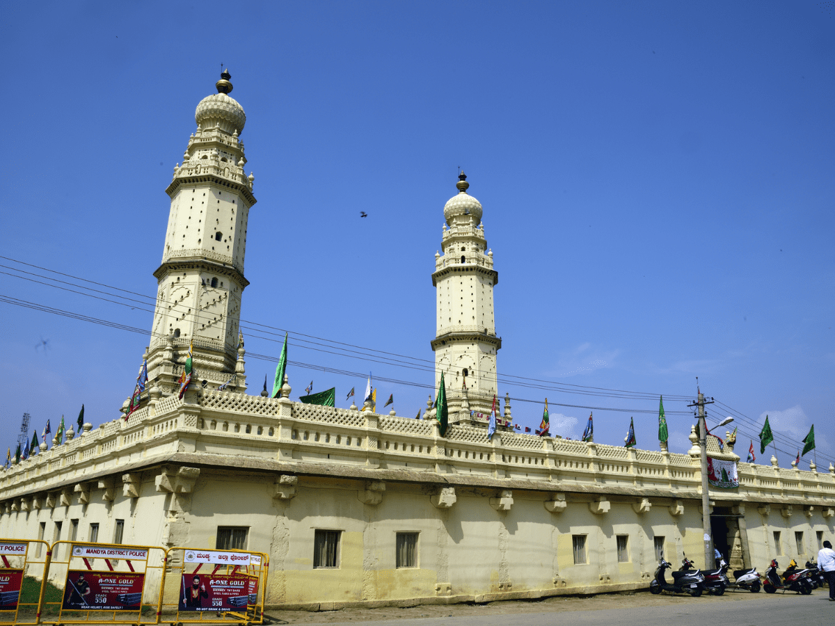 jamia masjid in Mandya district, karnataka