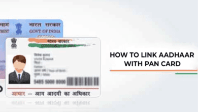 LINK AADHAAR WITH PAN CARD