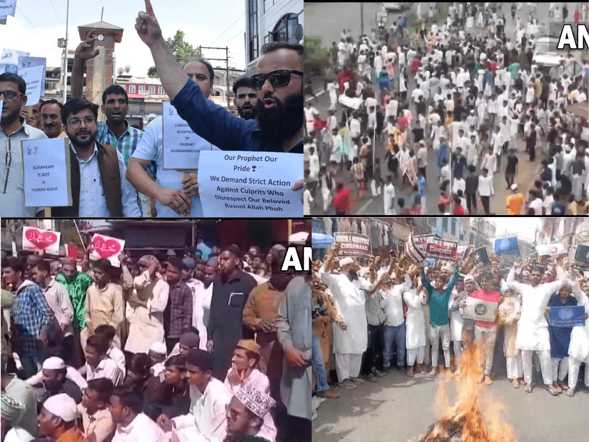 Protests in several parts of country after Friday prayers over Prophet remarks