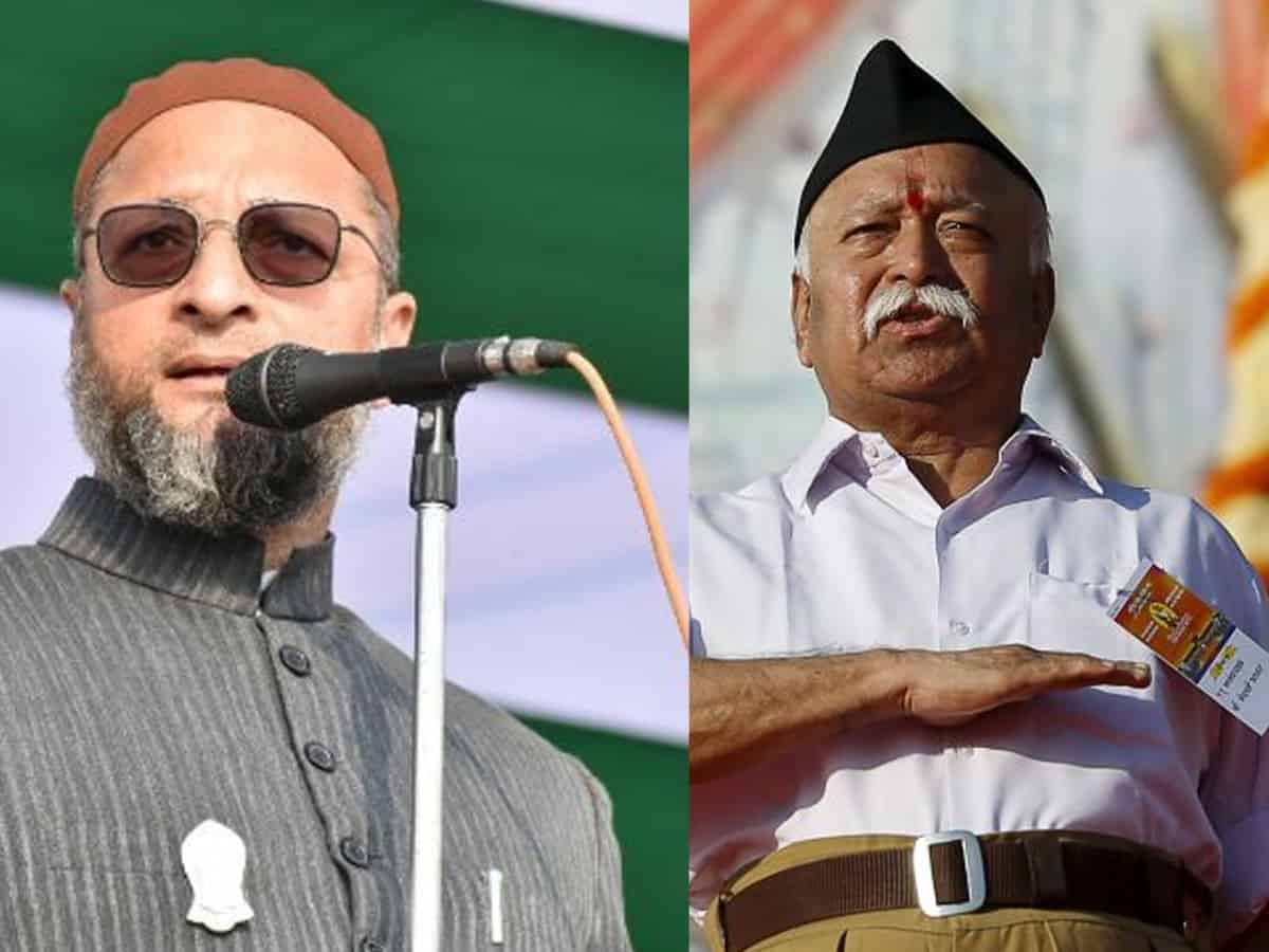 'Muslim fertility rate is declining' Asaduddin Owaisi to RSS chief