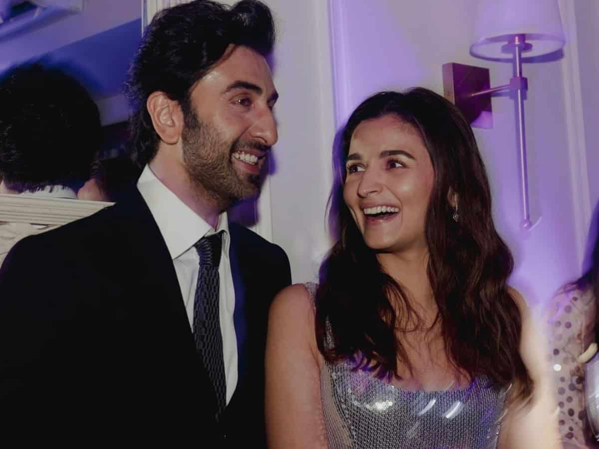 Alia Bhatt shares video of Ranbir Kapoor dancing to 'Brahmastra' song