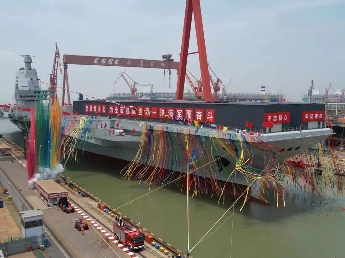 China launches third most advanced and domestically built aircraft carrier