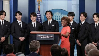 BTS visits White House, says 'devastated' by anti-Asian hate crimes