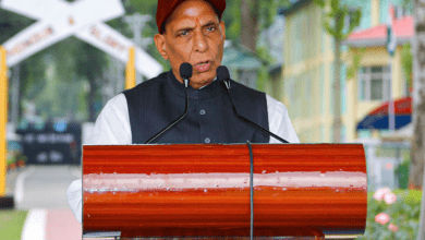 Defence Minister Rajnath Singh