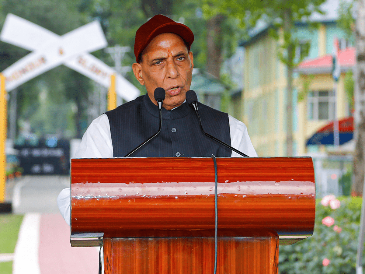 Defence Minister Rajnath Singh