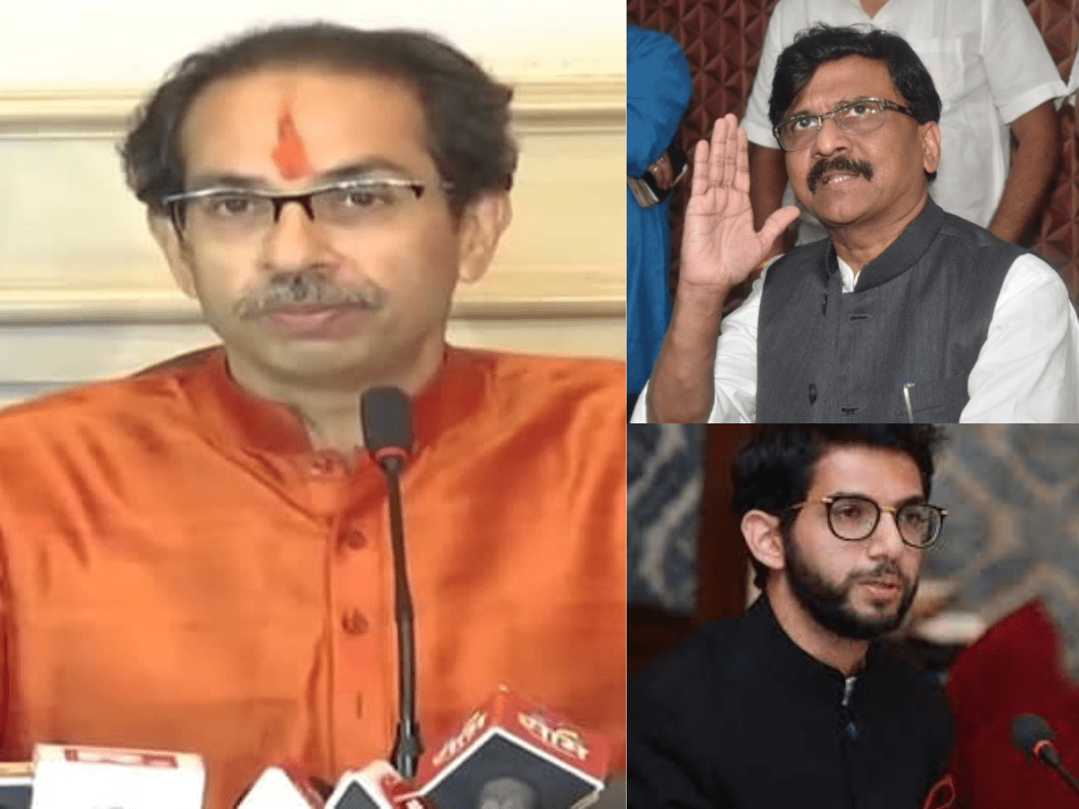 FIR against Uddhav, Aaditya Thackeray and Raut