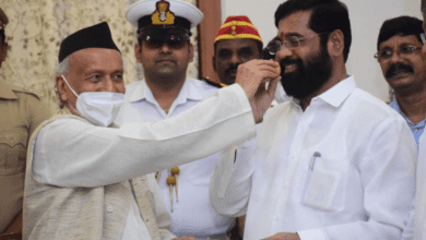 Rebel Shiv Sena MLAs in Guwahati