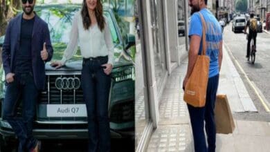 Saif is on a shopping spree in UK, wife Kareena shares his pic