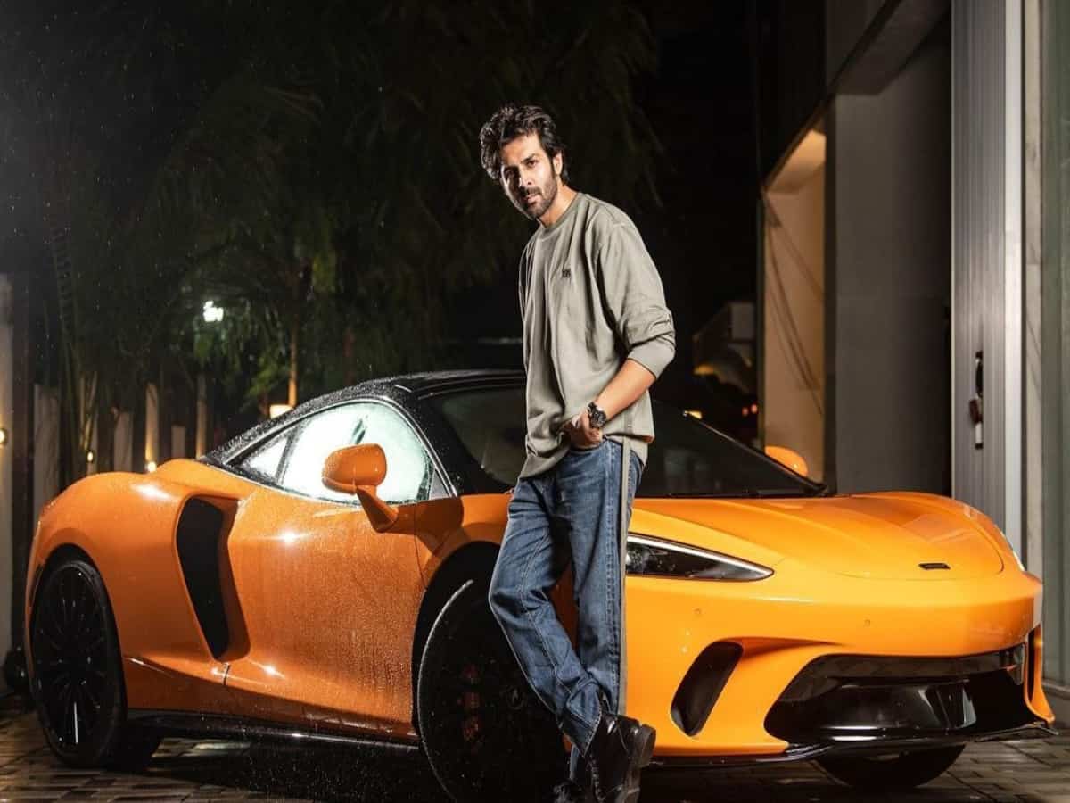 Kartik Aaryan gets India's first GT Orange McLaren as gift