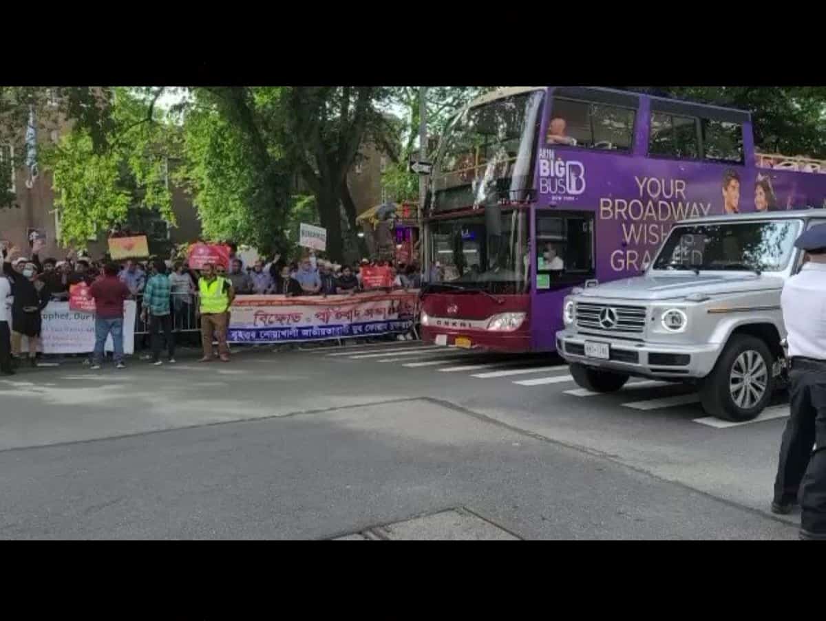 protest in new york