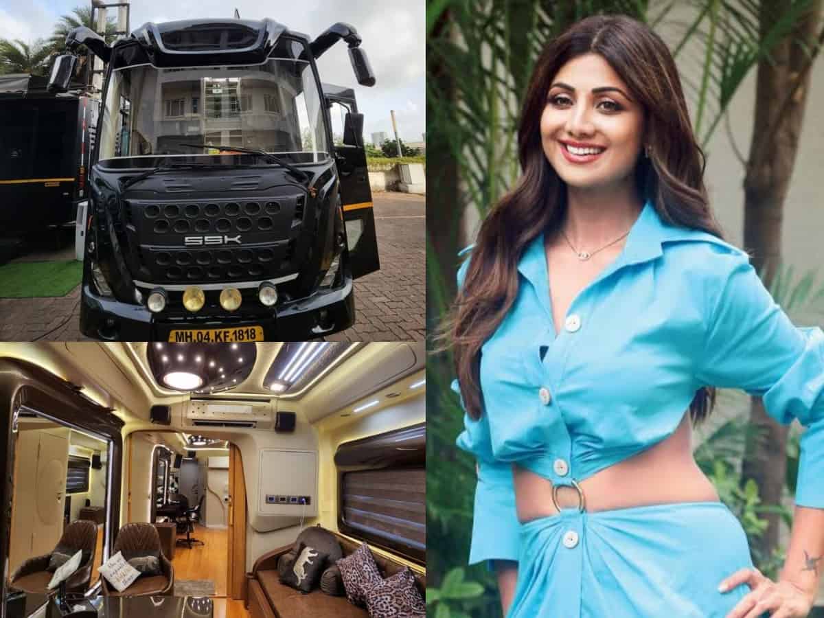 Step inside Shilpa Shetty's 'mini palace' like vanity van [Pics]