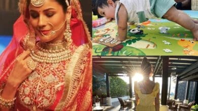 Trending pics: Shehnaaz Gill turns bride, Naga Chaitanya's girlfriend and more