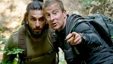 Netizens roast Ranveer Singh for kissing Bear Grylls