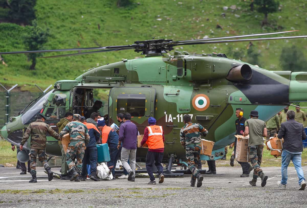 Army's rescue and relief operation at Amarnath
