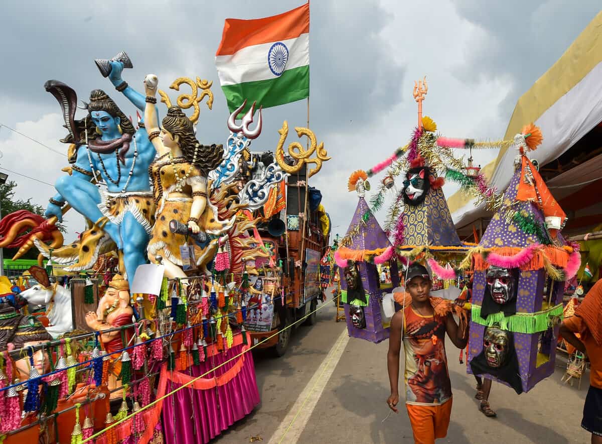 UP govt bans sale of meat in open on Kanwar Yatra routes