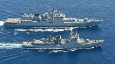 INS Tarkash exercise in Spain