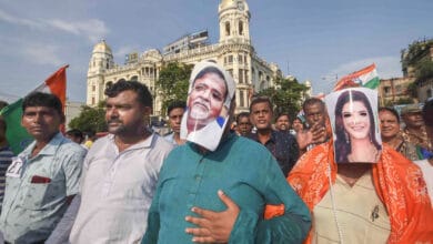 SSC scam case protest in Kolkata