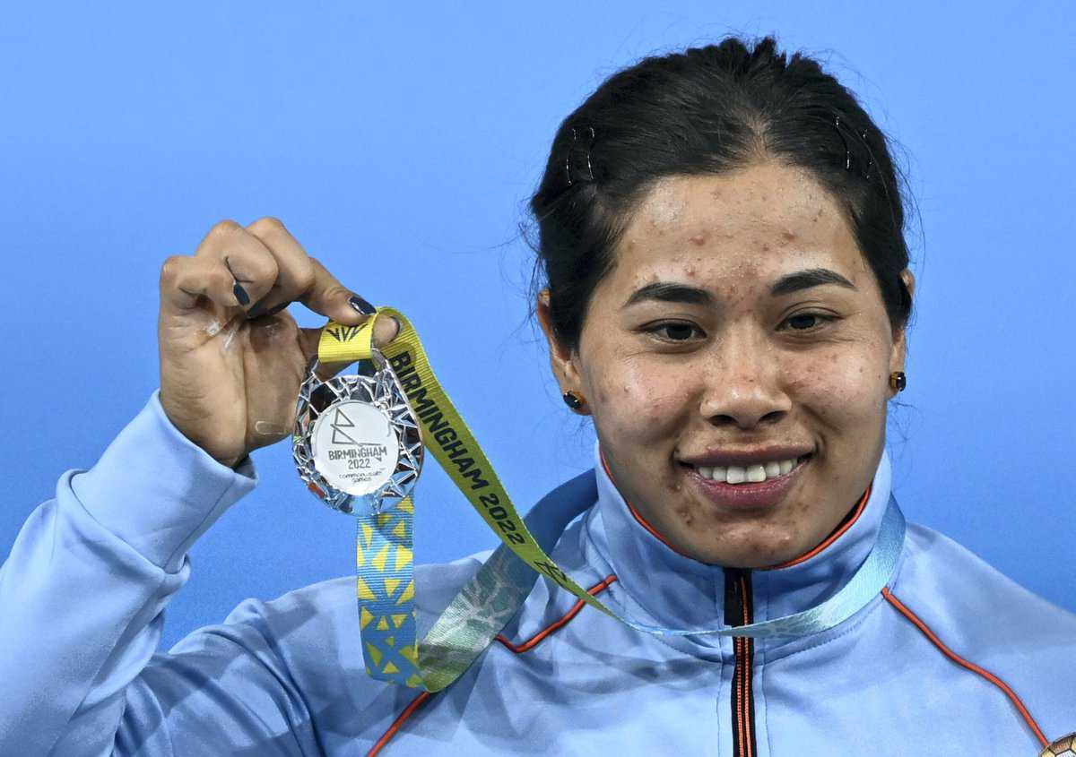 CWG 2022: Bindyarani Devi wins silver