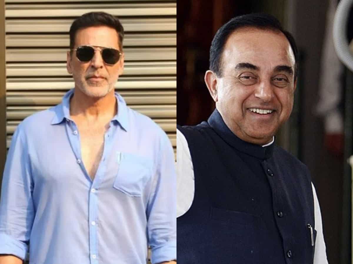 BJP leader Subramanian Swamy to sue Akshay Kumar