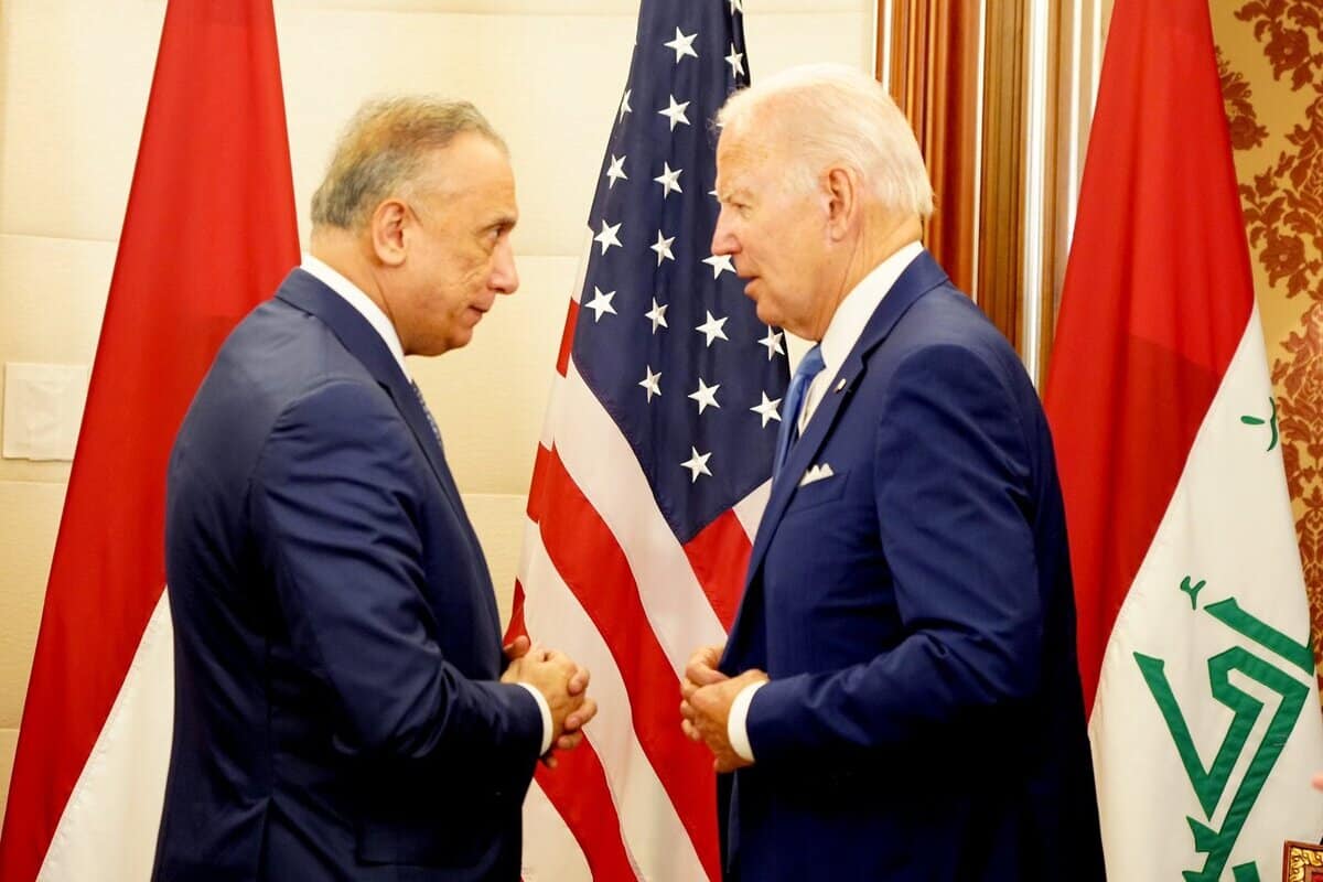Biden meets with Iraqi PM in Saudi Arabia