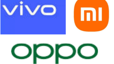 Vivo, OPPO, Xiaomi