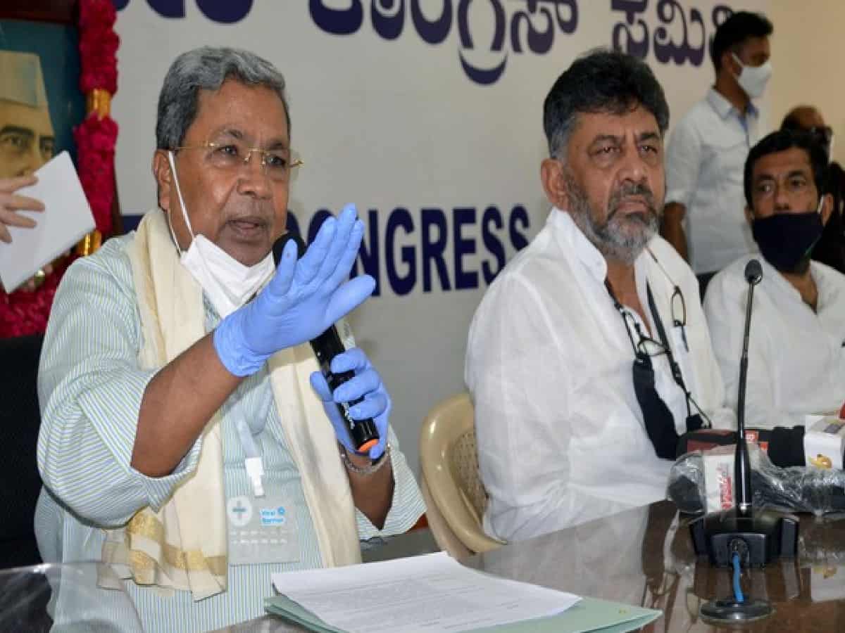 Tussle brews within Karnataka Congress over Siddaramaiah, Shivakumar's birthday bashes