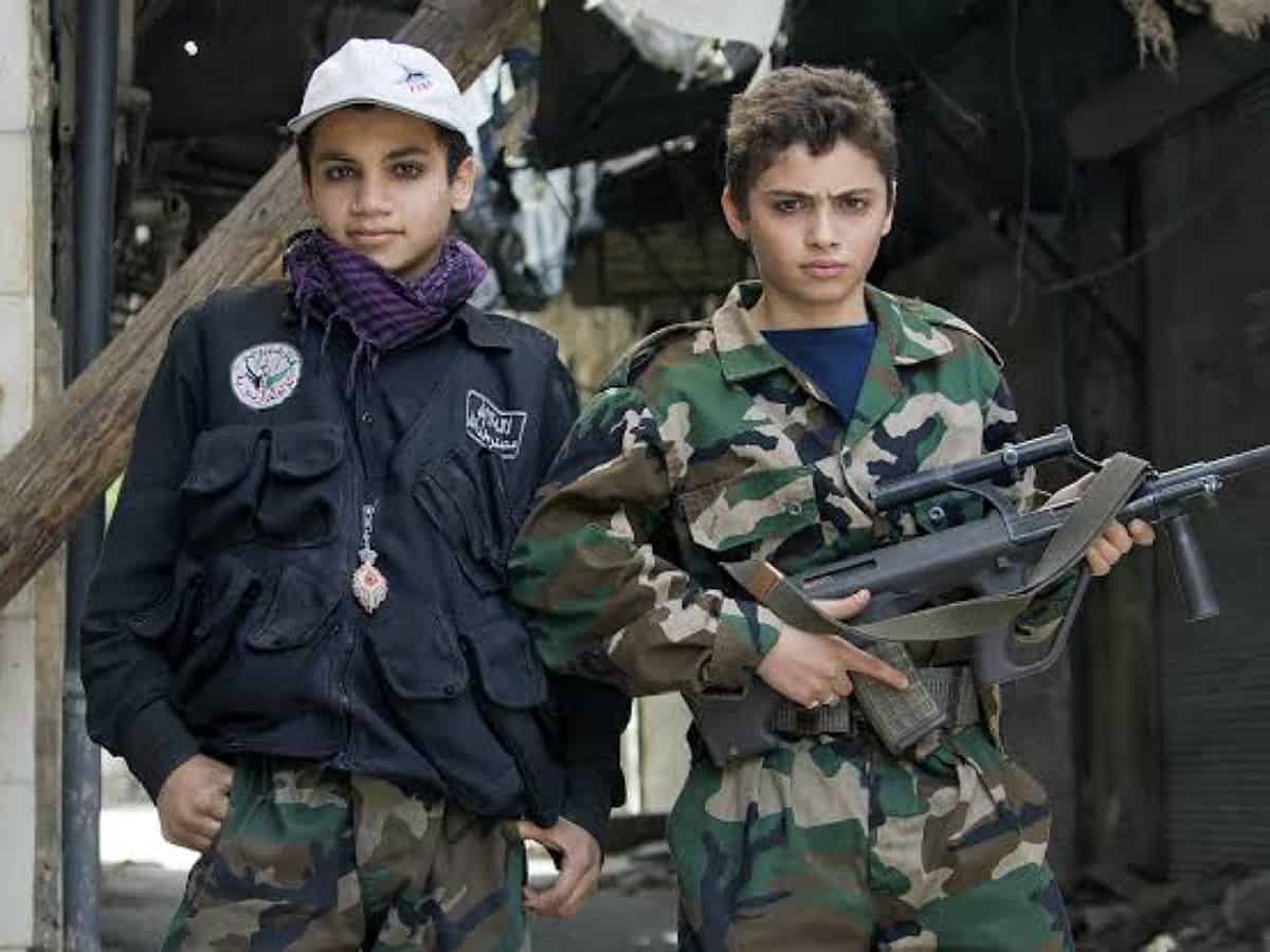 2,086 Syrian children recruited as child soldiers in 2021: UN report