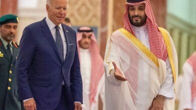 Watch: Biden arrives in Saudi Arabia, last leg of his Middle East tour