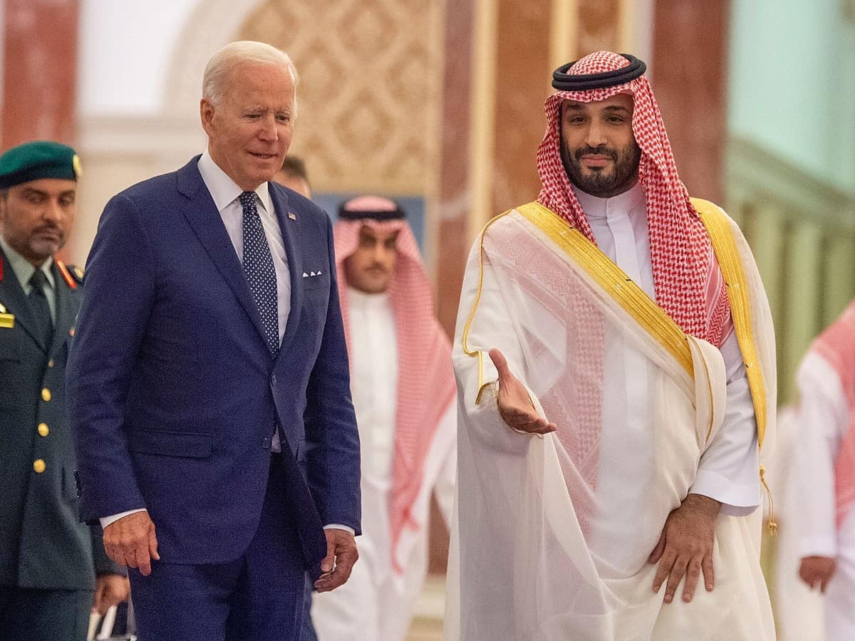 Watch: Biden arrives in Saudi Arabia, last leg of his Middle East tour