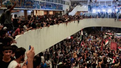 Hundreds of protestors storm Iraq's parliament over PM nominee