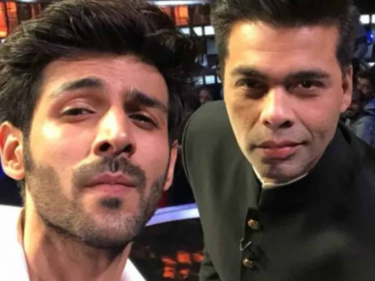 'It's Koffee With Kartik', Karan Johar trolled for obsessing over Kartik Aaryan