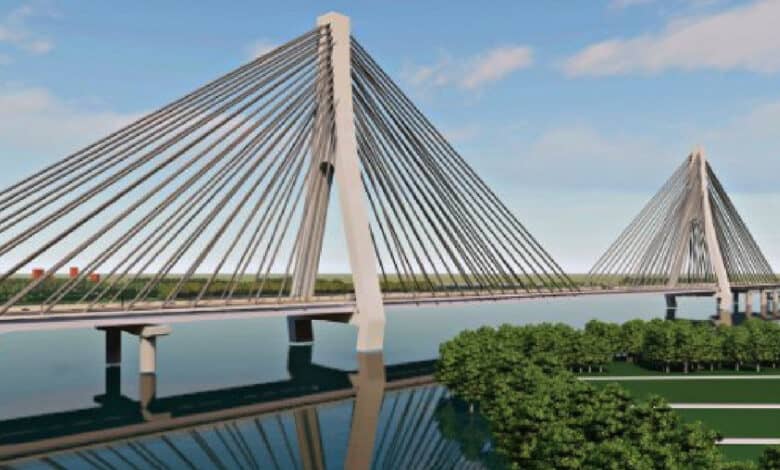 bridge at Mir Alam Tank