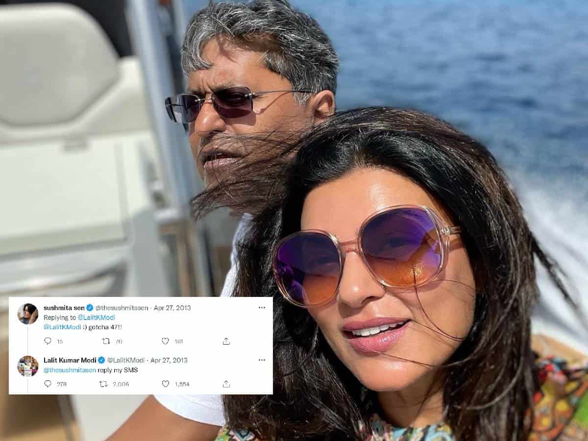 Lalit Modi's 9-year-old tweet to Sushmita Sen goes viral