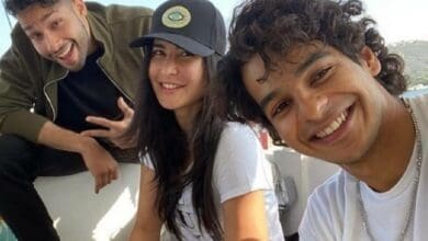 Katrina Kaif raps with Ishaan, Siddhant in BTS video for her birthday