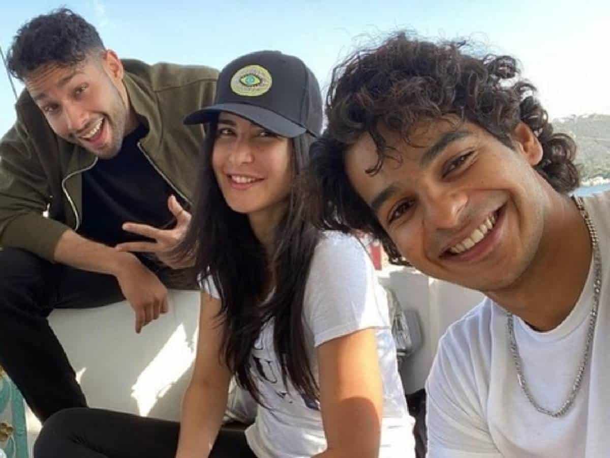 Katrina Kaif raps with Ishaan, Siddhant in BTS video for her birthday