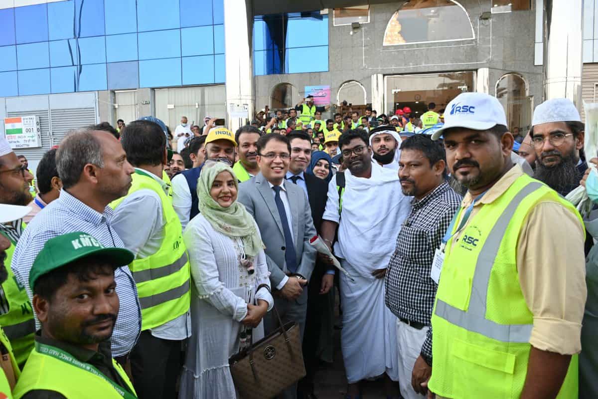 Indian Pilgrims set to perform Haj; for first time Sofa beds in Mina