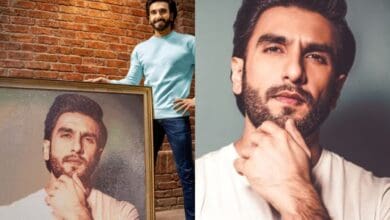Fan gifts 100,000 crystal-studded portrait to Ranveer Singh