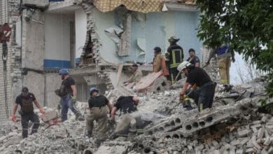29 killed in eastern Ukraine after Russian strike on residential building