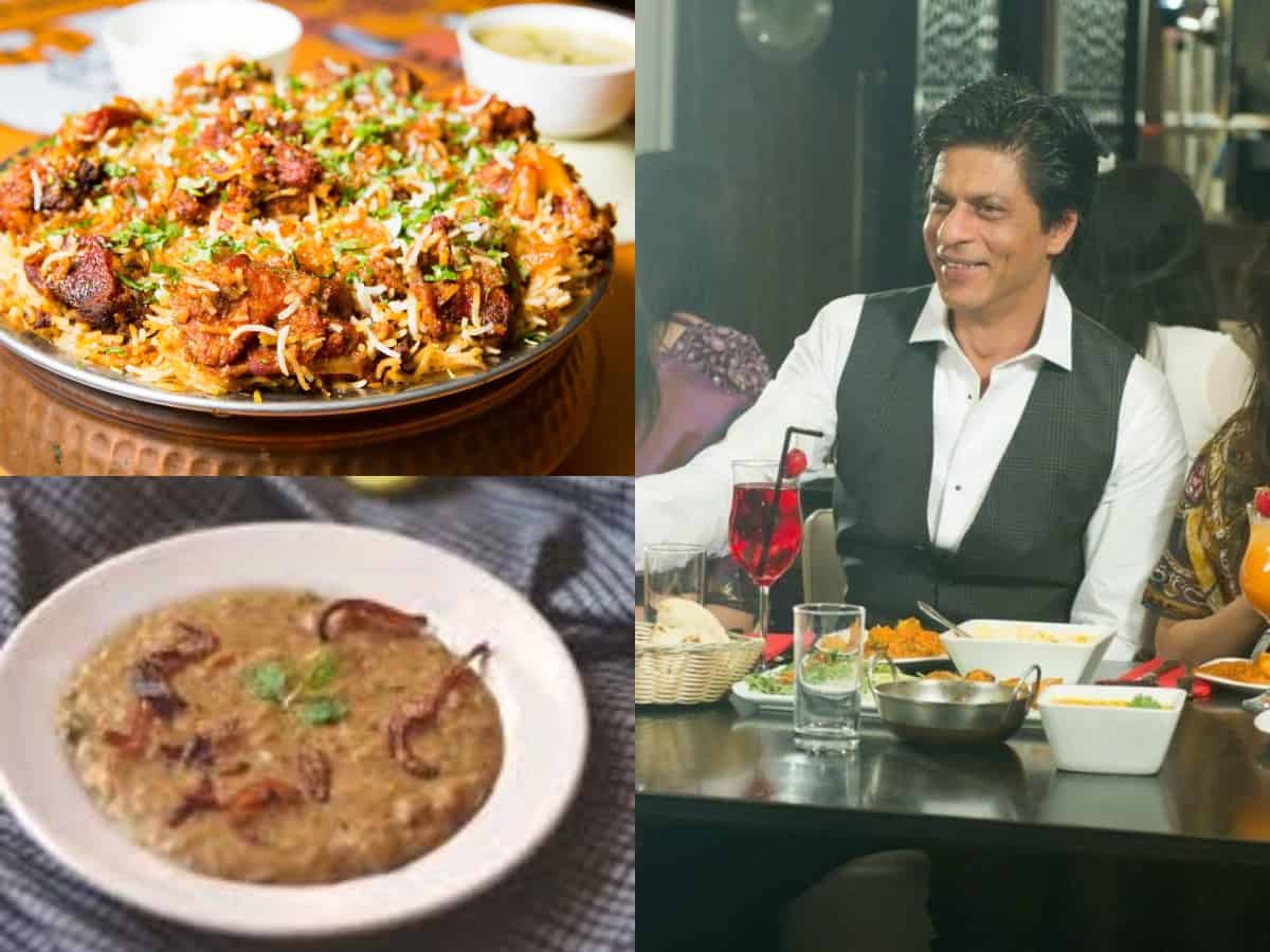 Shah Rukh Khan's love for Hyderabadi food goes beyond Biryani