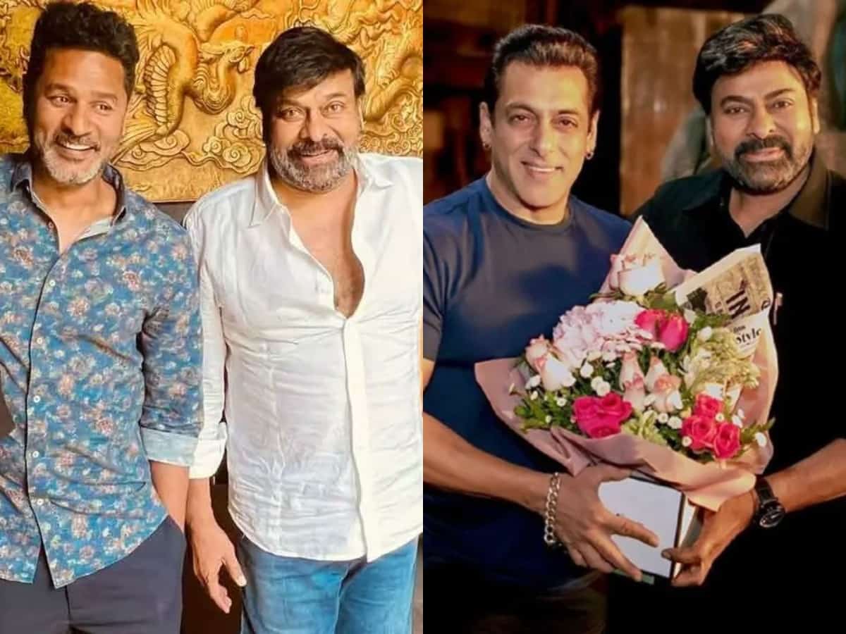 Salman Khan, Chiranjeevi, Prabhu Deva team up for 'Godfather'