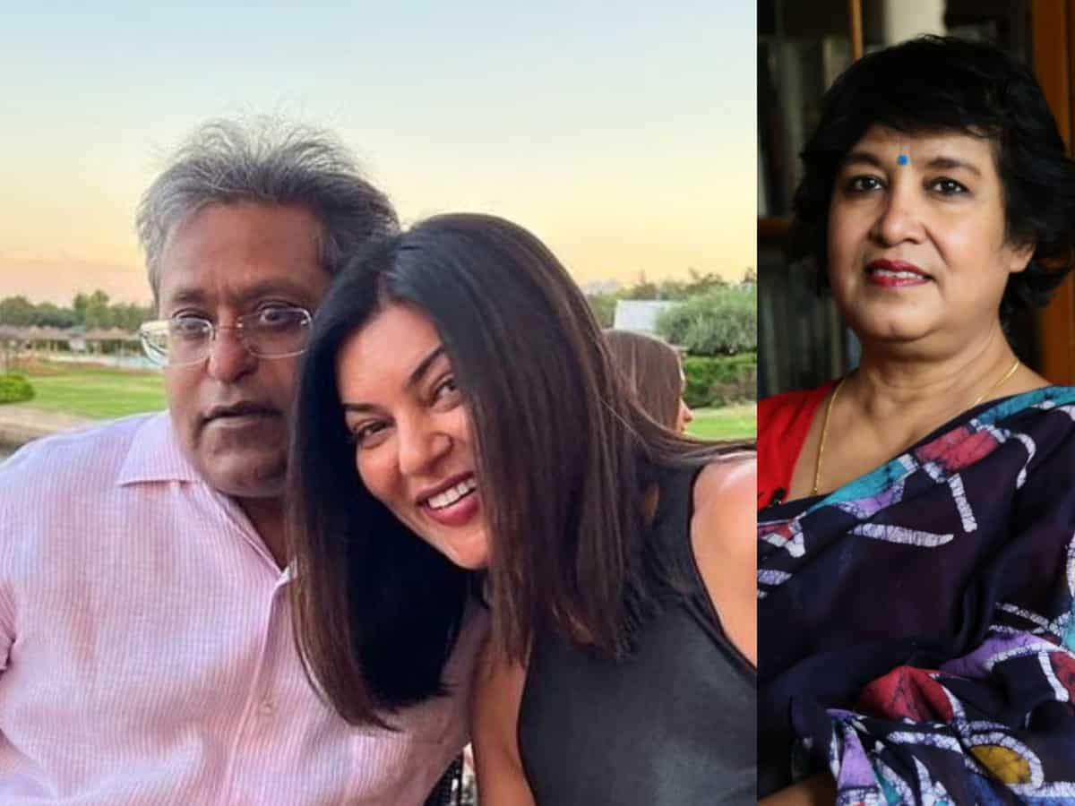 'Sold to money': Taslima Nasrin slams Sushmita Sen for relationship with Lalit Modi