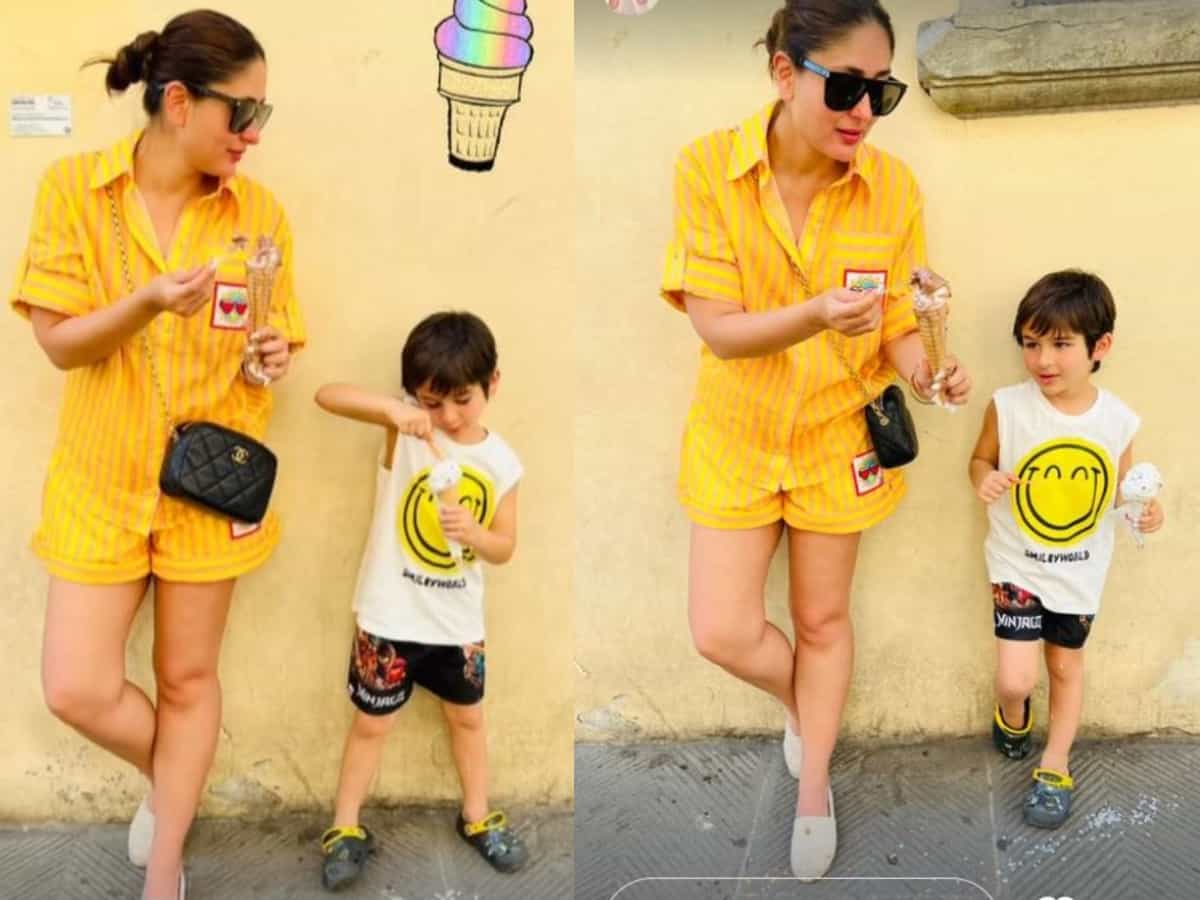 London diaries: Kareena Kapoor enjoys 'Gelato' date with Taimur