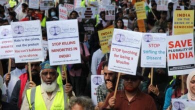 Indian diaspora in UK march against danger of ‘genocide’ in the country of their origin