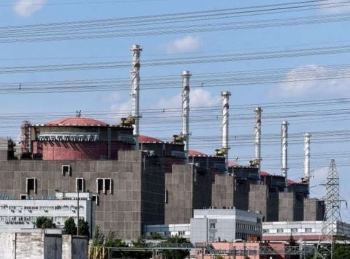 Zaporizhzhia Nuclear Power Plant,(twitter)