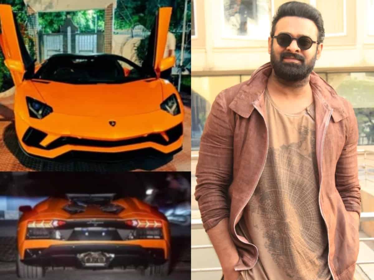 Hyderabad: Prabhas spotted zooming around in Lamborghini [Video]