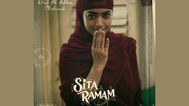 Rashmika Mandana's first look poster from 'Sita Ramam' is out now