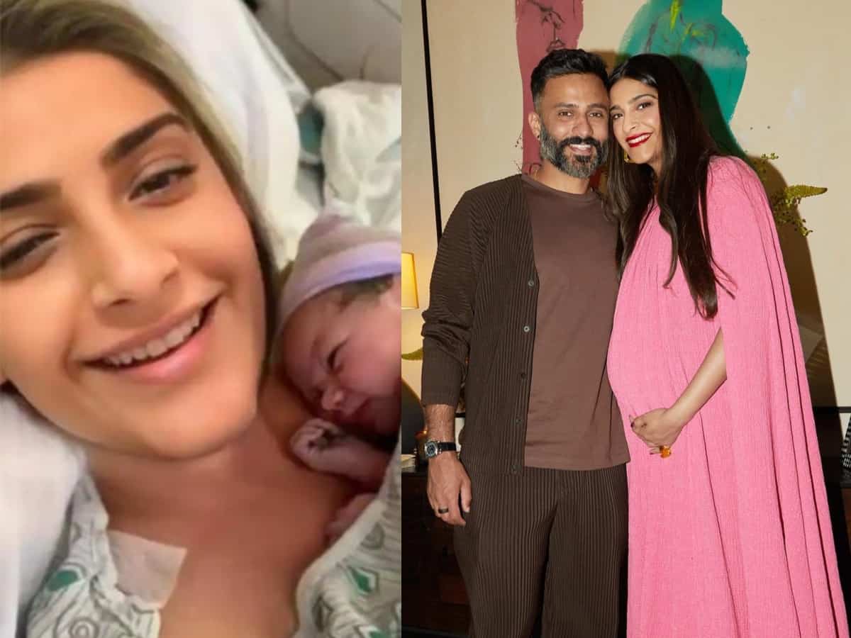 Sonam Kapoor's pic with newborn from hospital goes viral