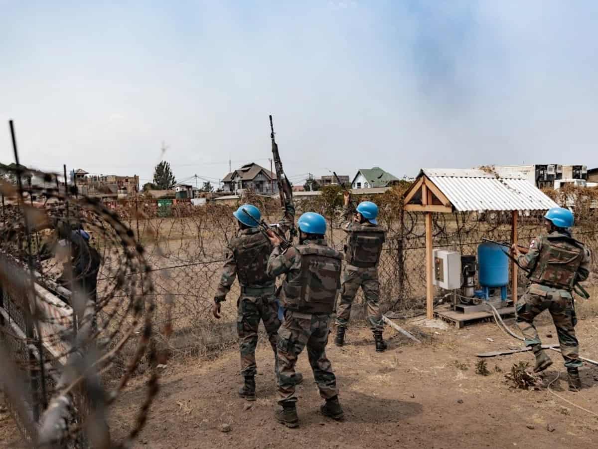 Two Indian peacekeepers killed in Congo during violent protests
