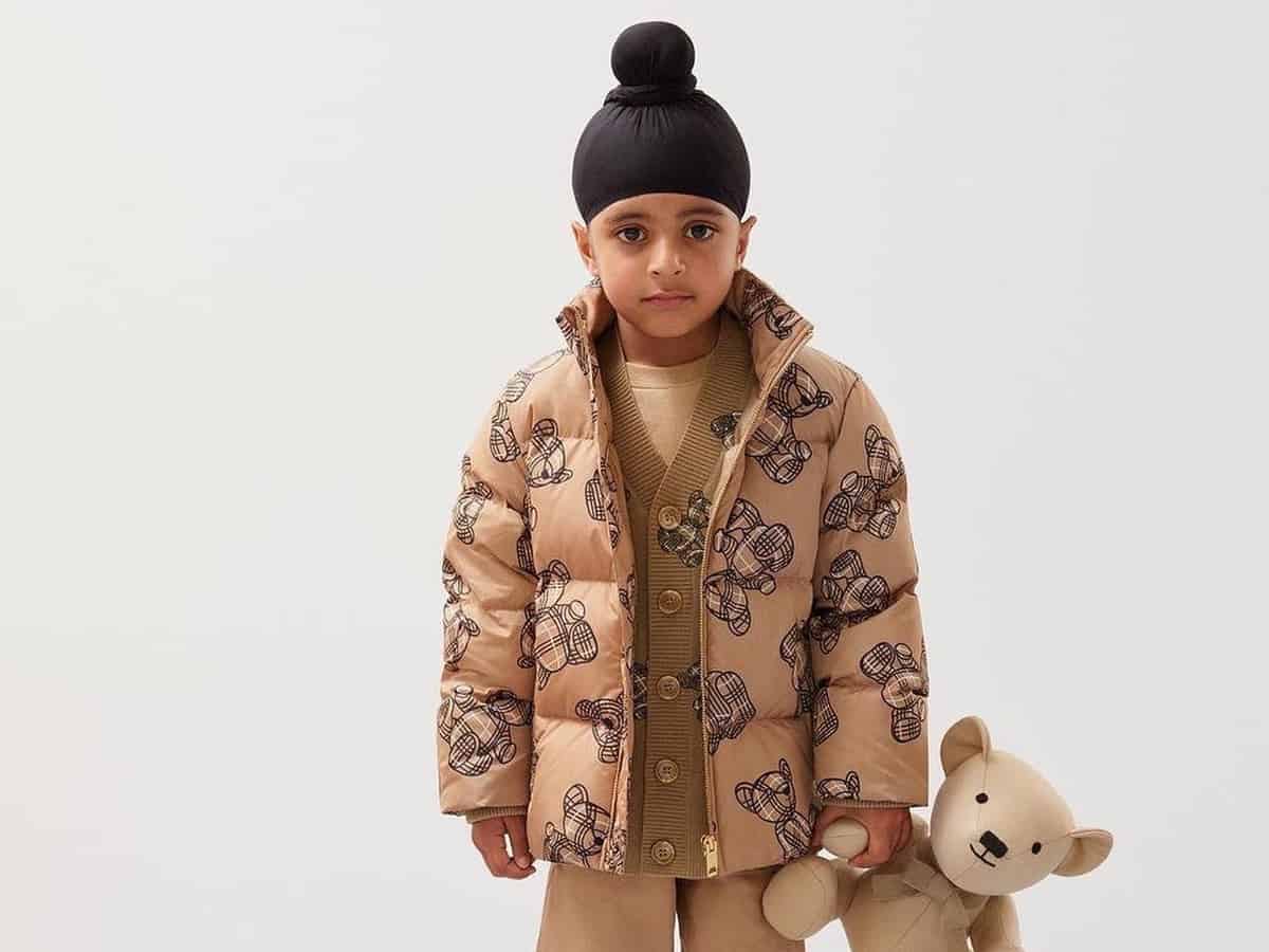 Burberry features first Sikh child model in its campaign